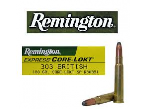 303 BRITISH Remington Core lokt SP/180gr